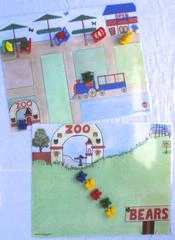 Zoo and Inside Zoo Math Mat
